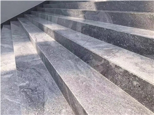 China Grey Fantasy Granite Stairs & Steps With Good Price China Grey Fantasy Granite Stairs & Steps With Good Price