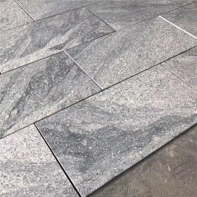China Grey Fantasy Granite Stairs & Steps With Good Price