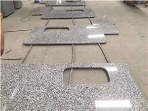 G439 Grey Granite Kitchen Countertops Eased/Bullnose/Ogee