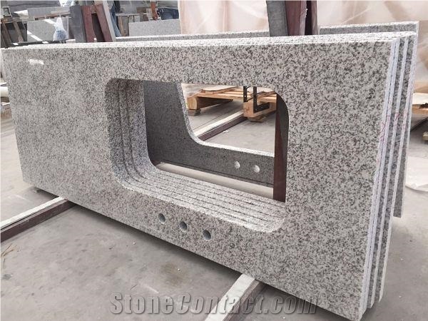 G655 China Granite Strip Slab Tiles Polish Flamed Countertop