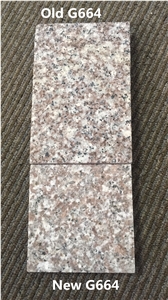G664 Old/New Quarry Pink Granite Slabs Tiles Polish Flamed G664 Old/New Quarry Pink Granite Slabs Tiles Polish Flamed