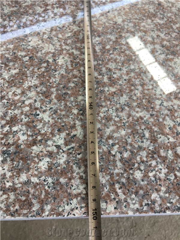 G664 Old/New Quarry Pink Granite Slabs Tiles Polish Flamed