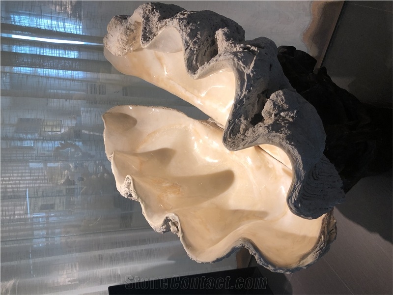 Marble Sculpture Statue Engraved