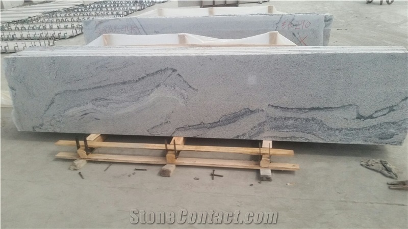 New Viscount White Granite Tiles Slab