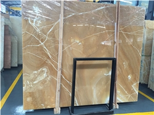 Orange Onyx 15Mm Slab Tiles