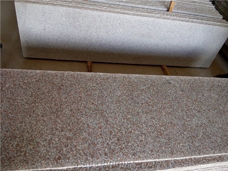 Pearl Red Granite Strip Slab Tiles