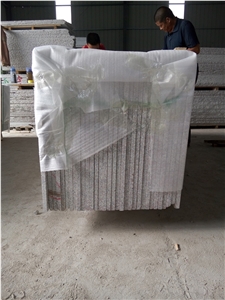 Pearl Red Granite Strip Slab Tiles