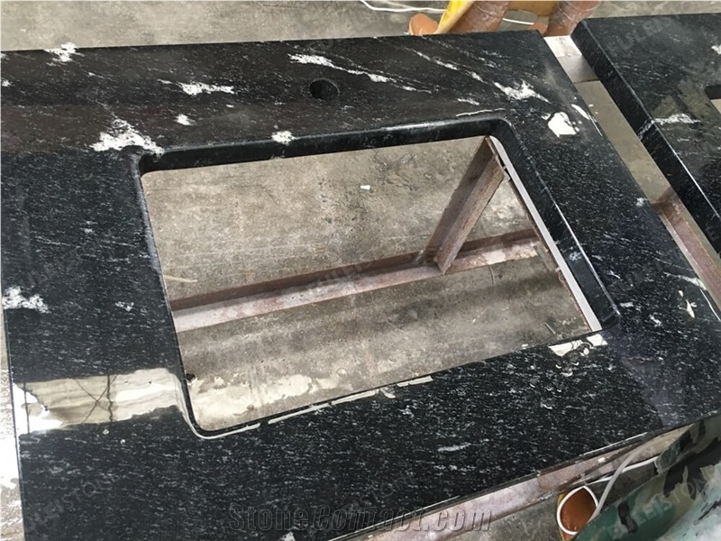 Snow Grey Granite Slab Tile For Countertops Vanitytop China
