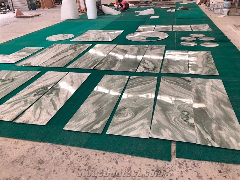 Ultra-Thin Marble 1/3/5/7Mm Tiles Translucent Table Covering