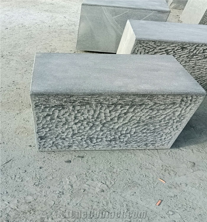Black Granite Curved Transit Kerbs,Transition Kerbstone
