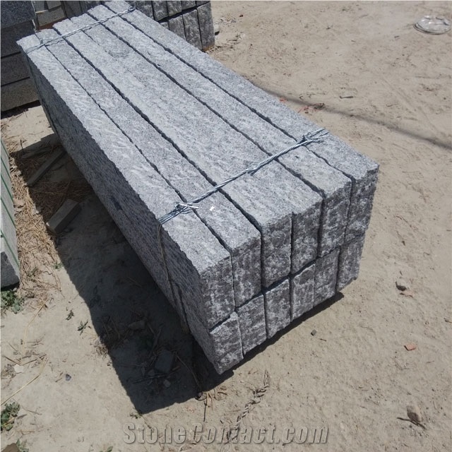Hot Sale Natural Granite G341 G603 Light Grey Curved Kerbs