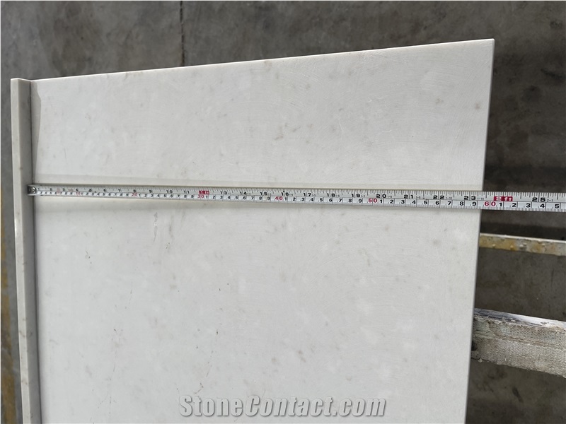 VIATERA CLARINO White Polished Quartz Kitchen Countertops