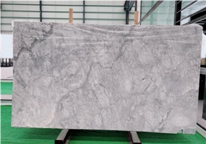 Super White Calacatta Grey Marble Cut To Size For Table Top