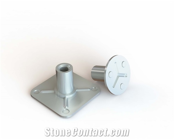 BRCY Threaded Bush With Blind Plate And Round Spacers