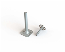 PRS Threaded Stud With Countersunk Head And Plate Anchors