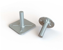 PRY Threaded Stud With Plate And Round Spacers