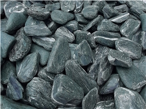 Green Pebbles & Gravels, Flouray Green Angel Stone