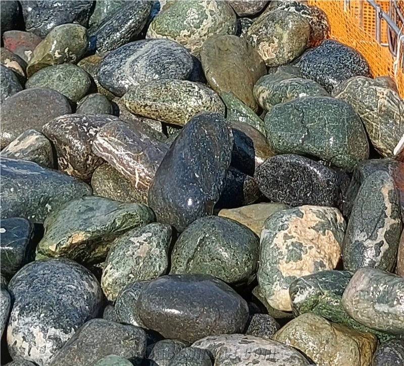 Natural Pebbles, Flouray Green River Stone