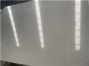 China FTK2004 White Terrazzo Polished Slabs