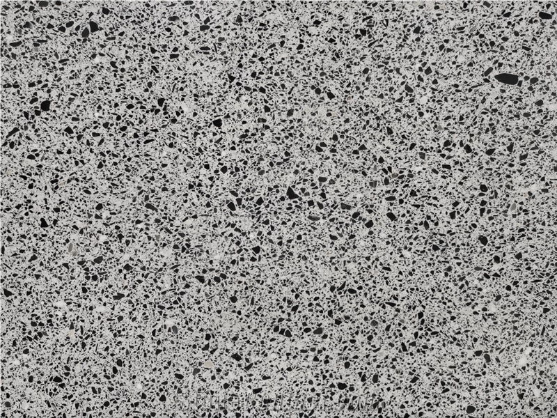 China FTK2016 Dark Grey Artificial Marble Big Slabs