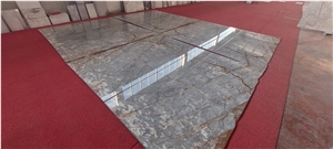 Deep River Grey Marble Slabs