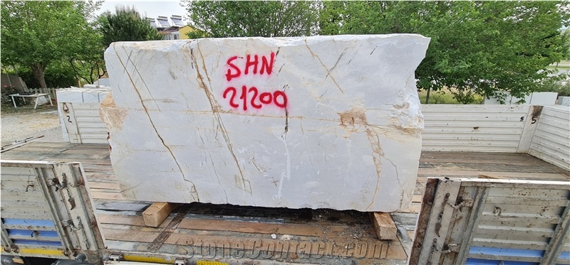 Pearl White Marble Blocks
