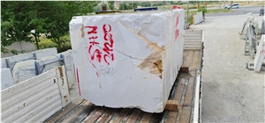 Pearl White Marble Blocks