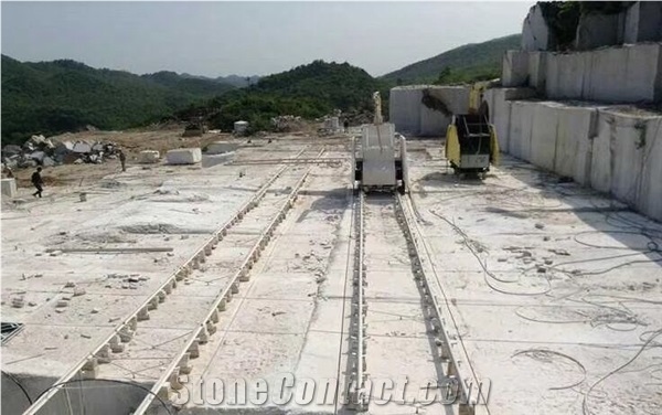 Double Discs 3300Mm Double Blade Granite And Marble Mining Machine