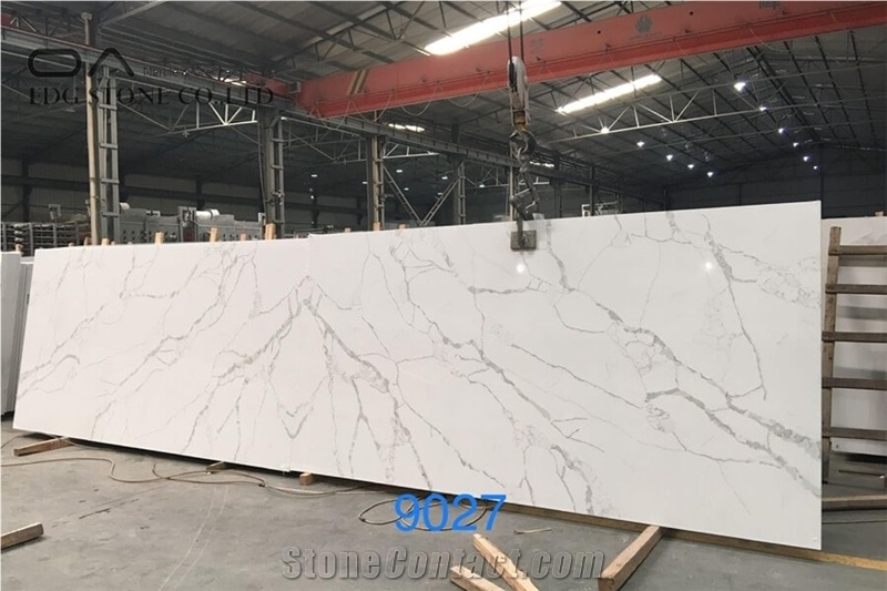 Eternal Calacatta Gold Quartz Slabs