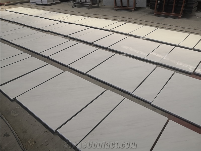 Ariston White Marble Lightweight Stone Honeycomb Panel