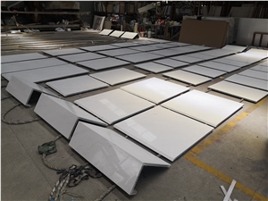 Ariston White Marble Lightweight Stone Honeycomb Panel