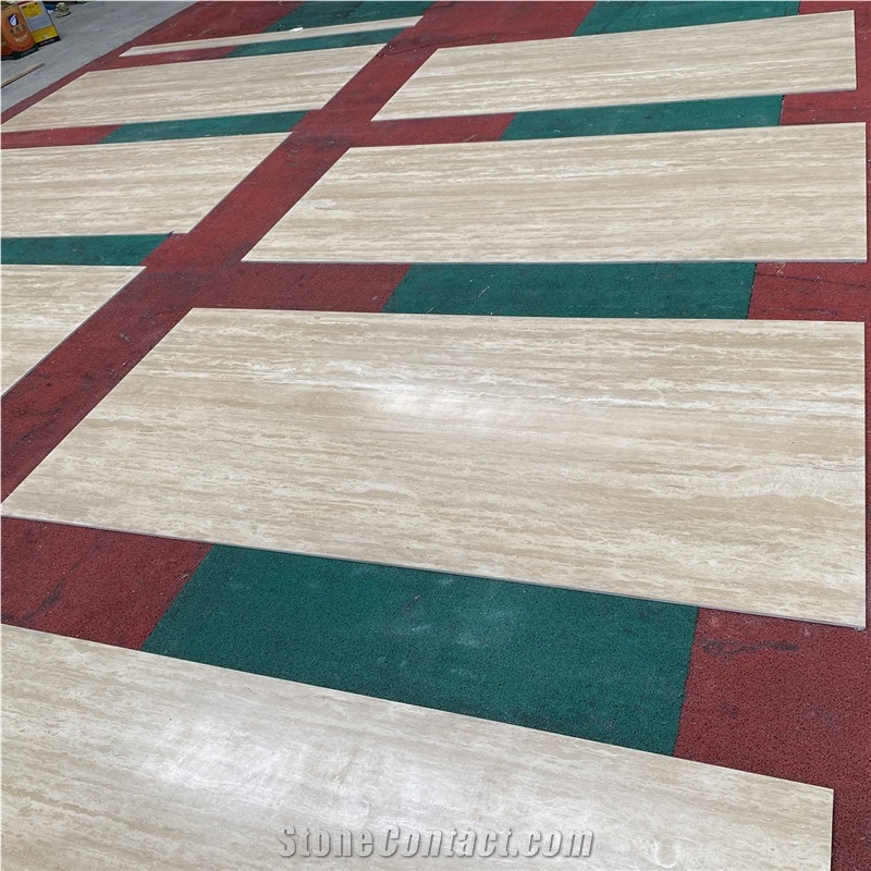 Beige Travertine Honeycomb Composite Panels Stone Tiles