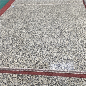 Lightweight Karamori Gold Granite Composite Honeycomb Backed Wall Panel