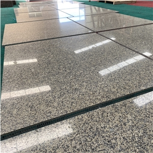 Lightweight Karamori Gold Granite Composite Honeycomb Backed Wall Panel