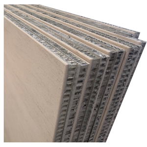 Lightweight Moca Cream Limestone Honeycomb Composite Panel Lightweight Moca Cream Limestone Honeycomb Composite Panel