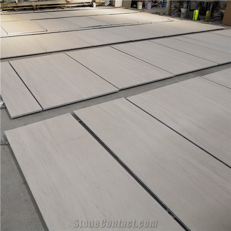 Lightweight Moca Cream Limestone Honeycomb Composite Panel
