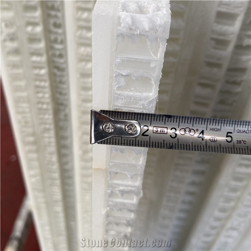 Lightweight Translucent Onyx Honeycomb Panels
