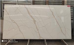Black Man-Made Quartz Stone Slabs