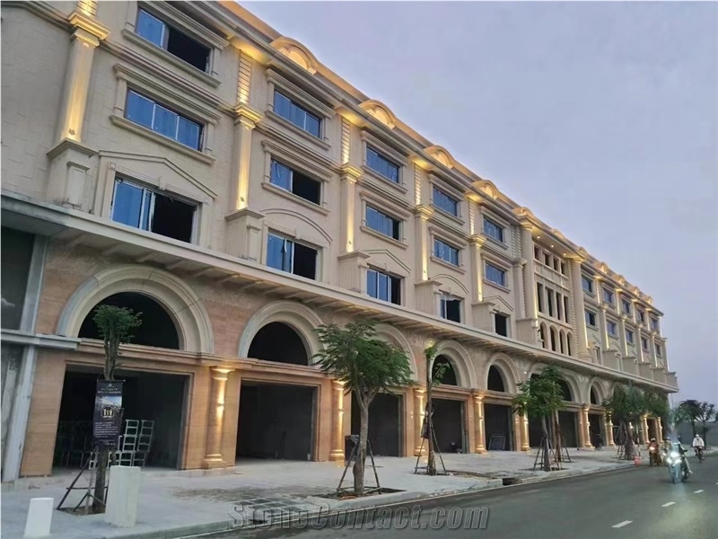 Iran  Roman Beige Travertine For Wall Tiles