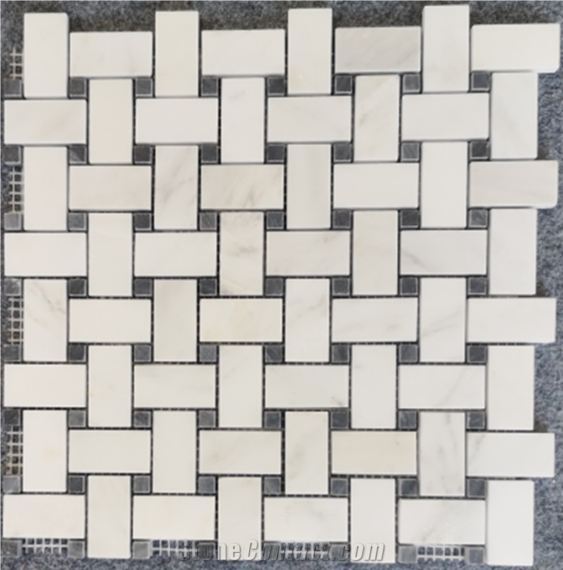 White Marble Hexagon Mosaic Tile;Backsplash Tile