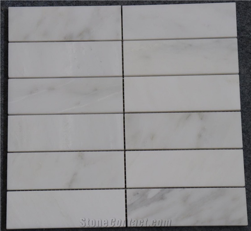 White Marble Lantern Mosaic Tile