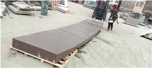 G352 Red Granite Treadstone Blindstone Paver Walking Way G352 Red Granite Treadstone Blindstone Paver Walking Way