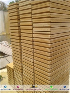 Yellow Sandstone, Slabs & Tiles, Pakistani Mango Sandstone