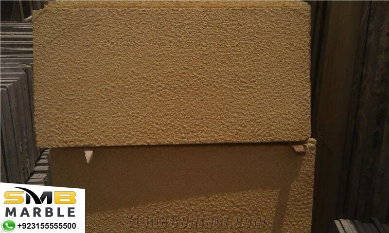 Yellow Sandstone, Slabs & Tiles, Pakistani Mango Sandstone
