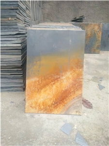 Multicolor Rust Slate Flooring Tiles