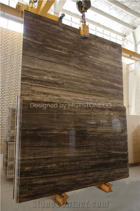 Hesar Titanium Travertine Tiles & Slabs