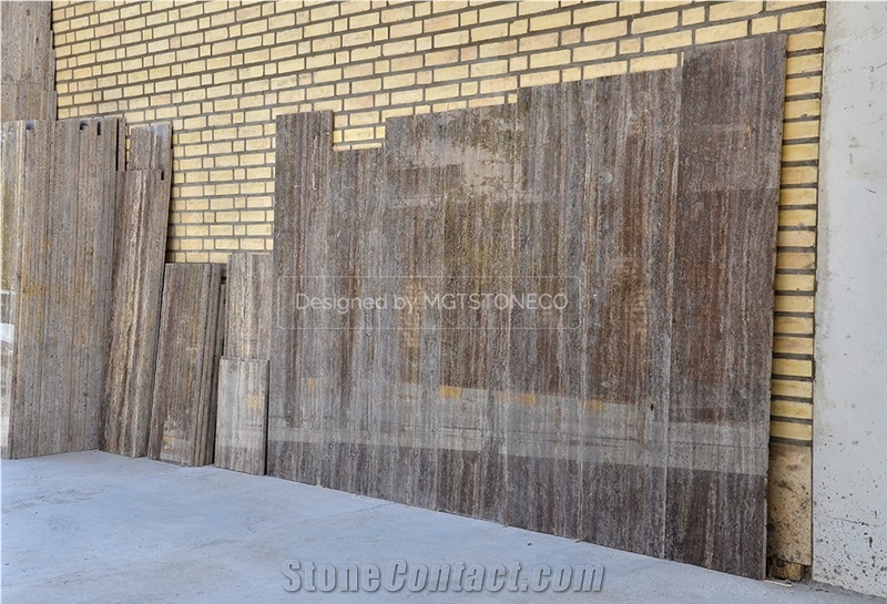Hesar Titanium Travertine Tiles & Slabs