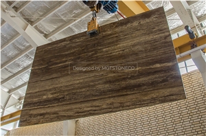 Hesar Titanium Travertine Tiles & Slabs
