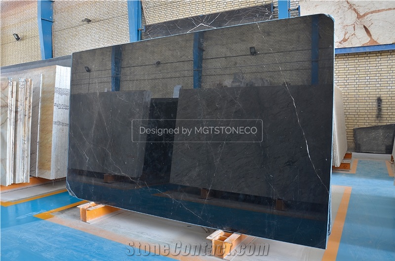 Persian Nero Marquina Marble Block