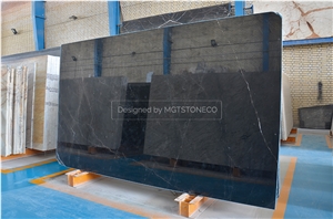Persian Nero Marquina Marble Block